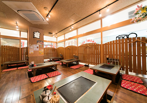 店内1Fお座敷席